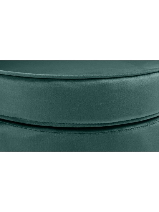 Stoel Rosita fluweel, groen