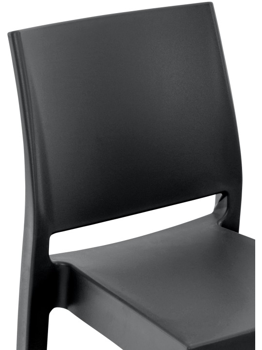 Set van 2 barkrukken Maya, zwart