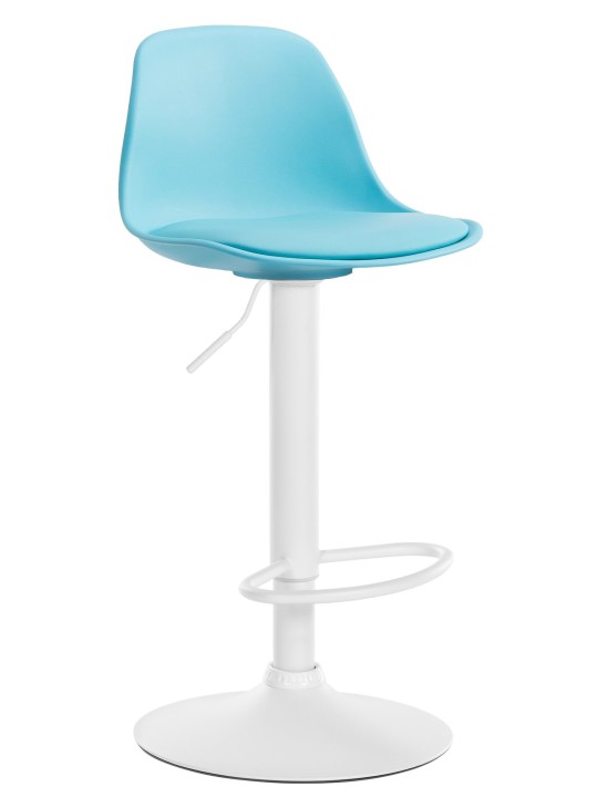 Barkruk Kiel kunstleer, blauw