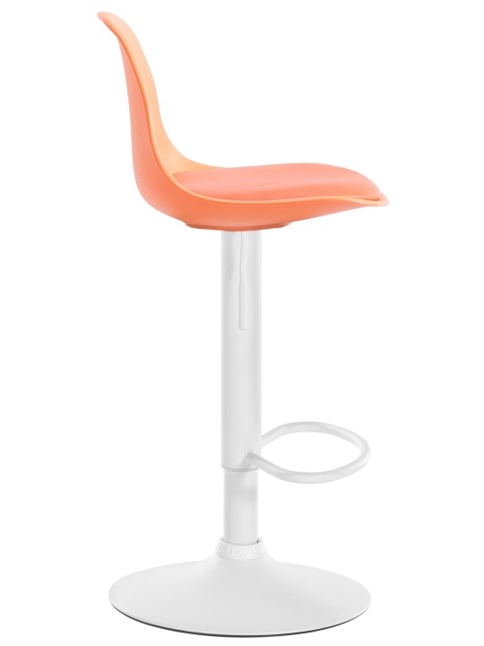 Barkruk Kiel kunstleer, oranje