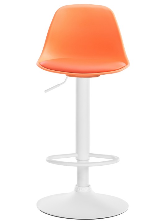 Barkruk Kiel kunstleer, oranje