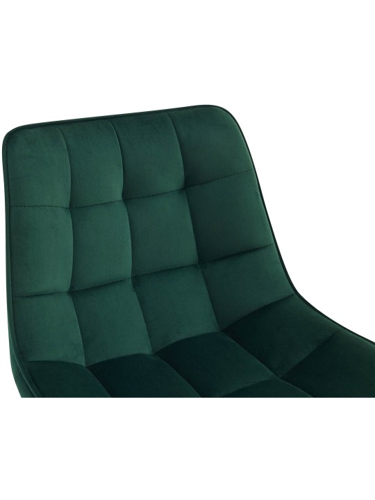 Barkruk Dartford fluweel, groen