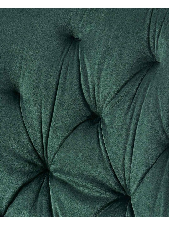 Wallace fluwelen eetkamerstoel, groen