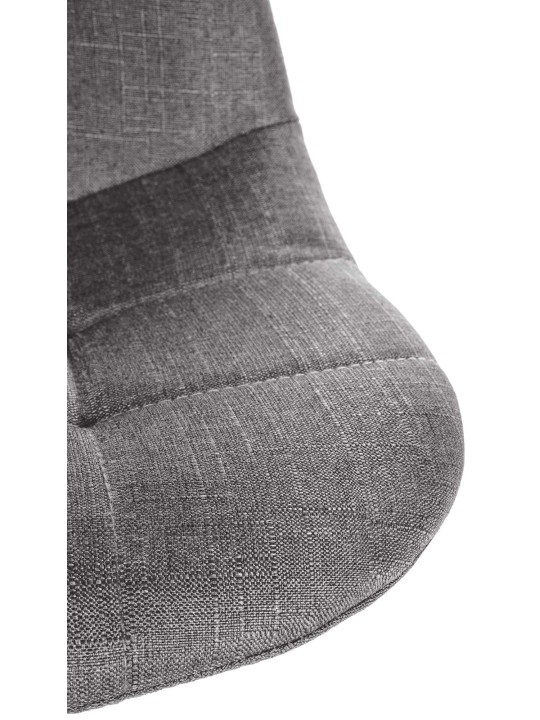 Barkruk Elmore stof C, grijs