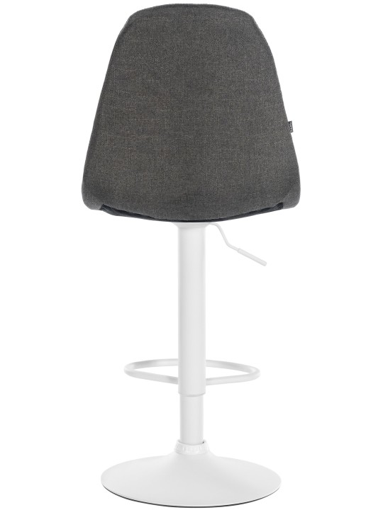 Barkruk Elmore stof W, donkergrijs