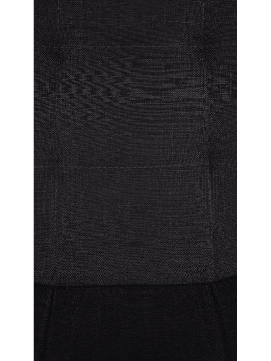 Barkruk Elmore stof B, zwart