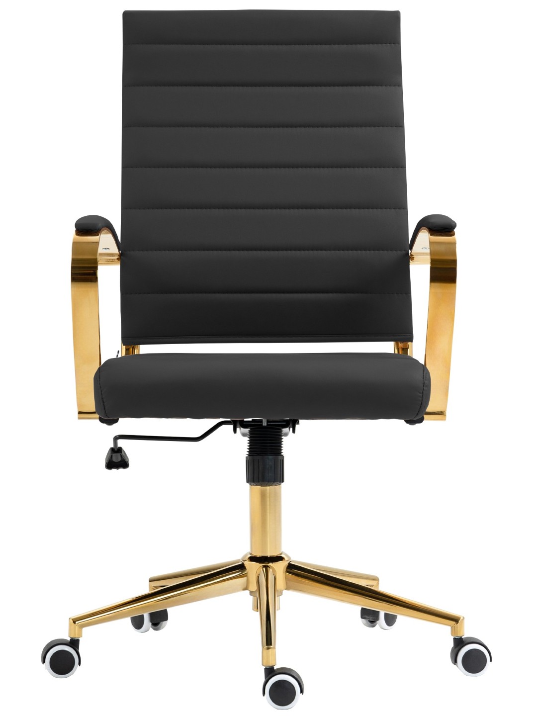 Bureaustoel Havana kunstleer, zwart