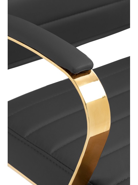 Bureaustoel Havana kunstleer, zwart Bureaustoel Havana kunstleer, zwart