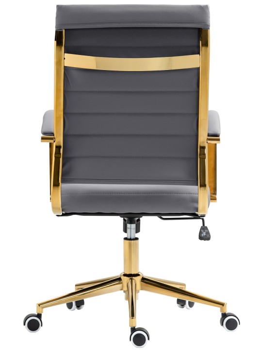 Bureaustoel Havana kunstleer, grijs Bureaustoel Havana kunstleer, grijs