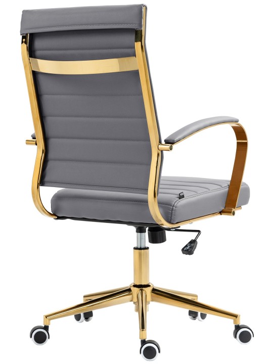 Bureaustoel Havana kunstleer, grijs Bureaustoel Havana kunstleer, grijs