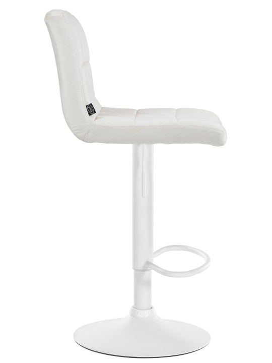 Set van 2 barkrukken Peru fluweel, crème