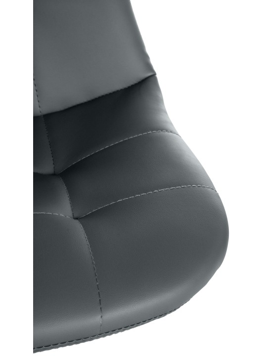 Barkruk Elmore kunstleer B, grijs