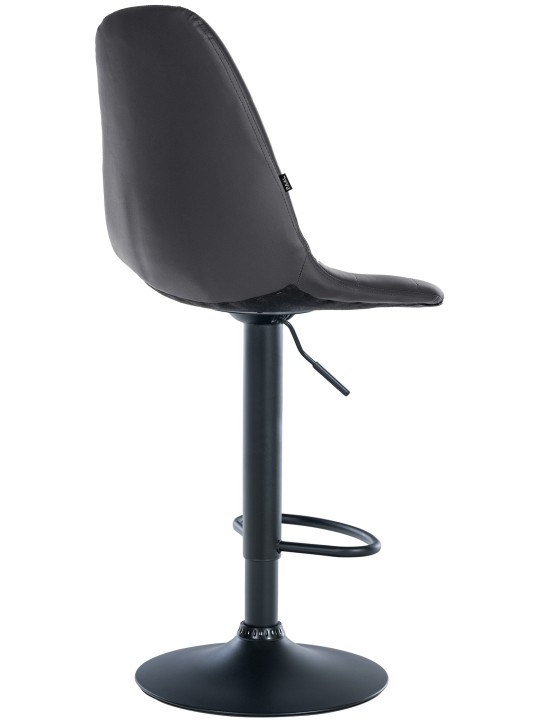 Barkruk Elmore kunstleer B, zwart Barkruk Elmore kunstleer B, zwart