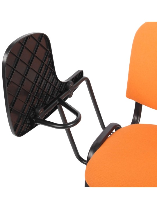 Set van 4 Ken stoelen met klaptafel stof, oranje