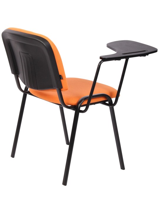 Set van 4 Ken stoelen met klaptafel stof, oranje