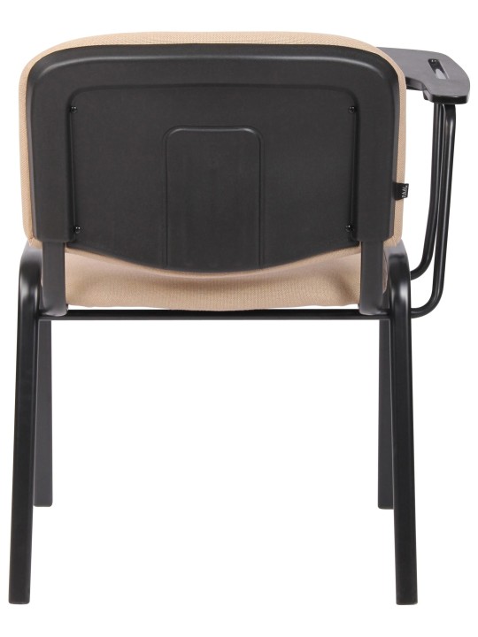 Set van 4 Ken stoelen met klaptafel stof, crème