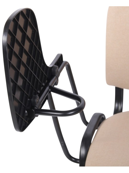 Set van 4 Ken stoelen met klaptafel stof, crème