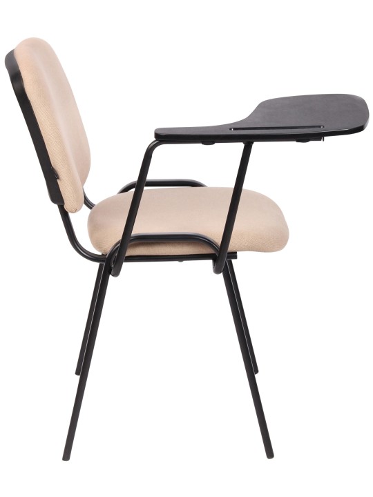 Set van 4 Ken stoelen met klaptafel stof, crème