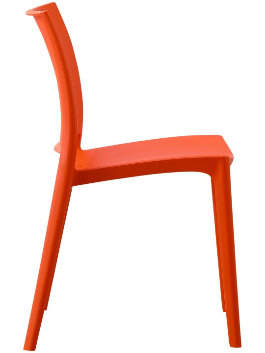 Set van 2 stoelen Meton, oranje