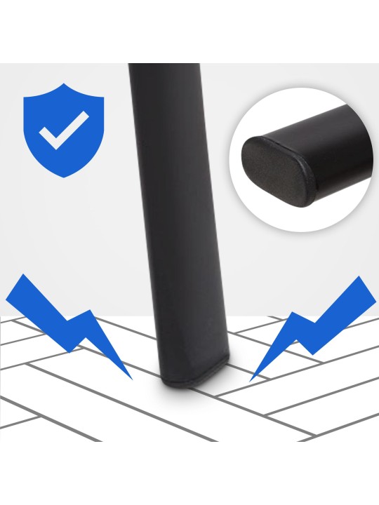 Bezoekersstoel Ken stof, groen