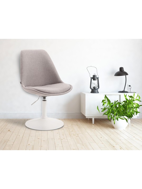 Stoel Maverick W stof, grijs