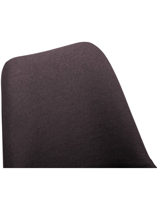 Stoel Maverick W stof, bruin