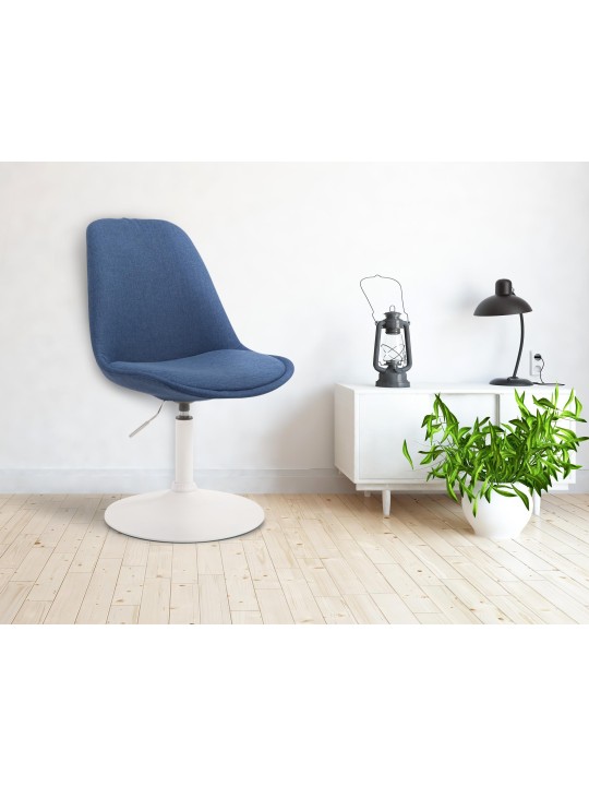 Stoel Maverick W stof, blauw Stoel Maverick W stof, blauw