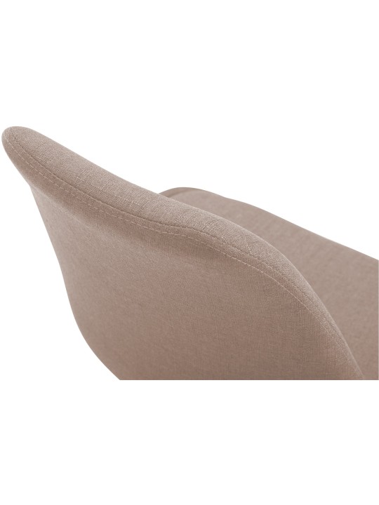 Stoel Maverick B stof, taupe