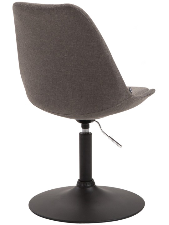 Stoel Maverick B stof, donkergrijs