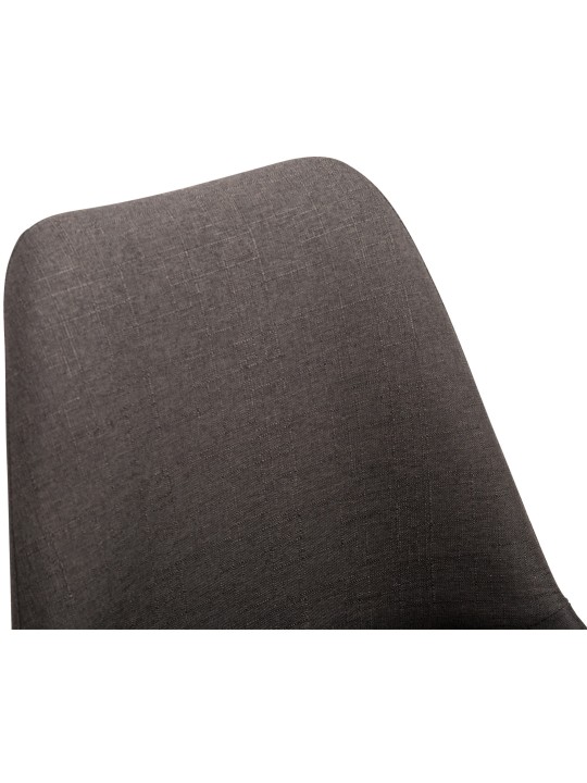 Stoel Maverick B stof, donkergrijs