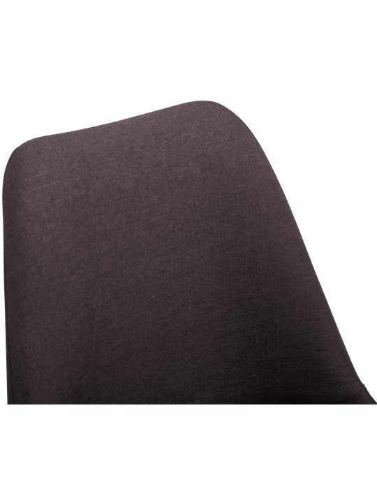 Stoel Maverick C stof, bruin