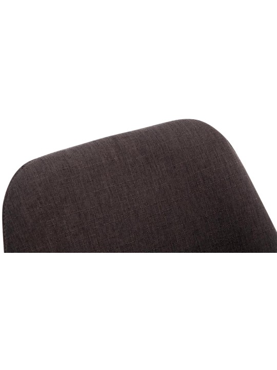 Bezoekersstoel Borneo V2 Natura stof, donkergrijs Bezoekersstoel Borneo V2 Natura stof, donkergrijs