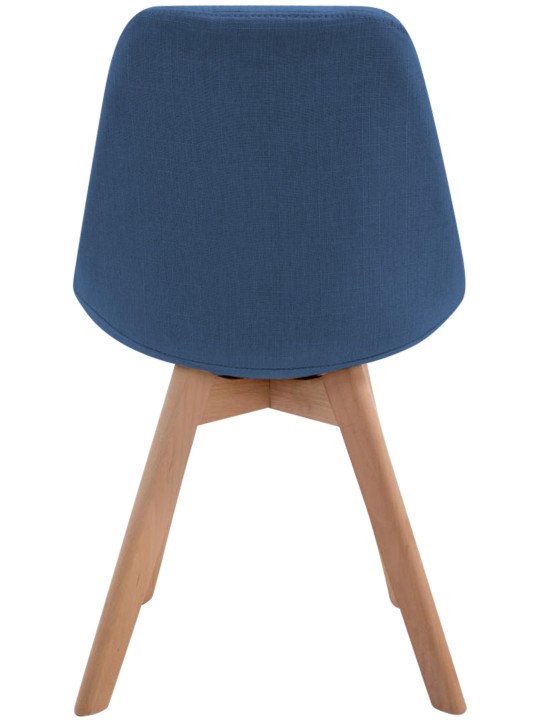 Bezoekersstoel Borneo V2 Natura stof, blauw Bezoekersstoel Borneo V2 Natura stof, blauw