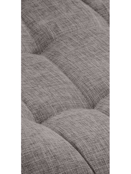 Set van 2 stoelen Elda stof, lichtgrijs Set van 2 stoelen Elda stof, lichtgrijs