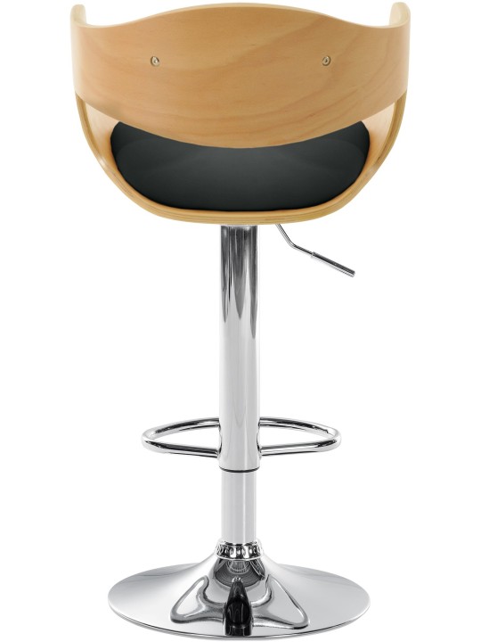 Barkruk Kingston C, naturel/zwart