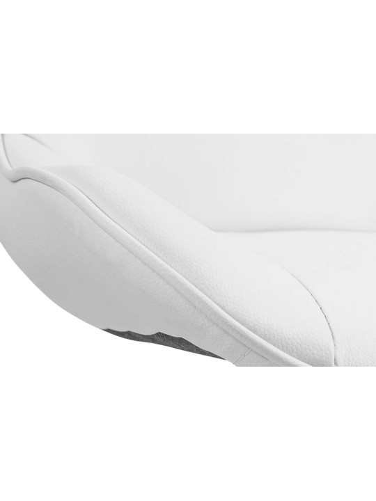 Barkruk Vonore kunstleer, wit Barkruk Vonore kunstleer, wit