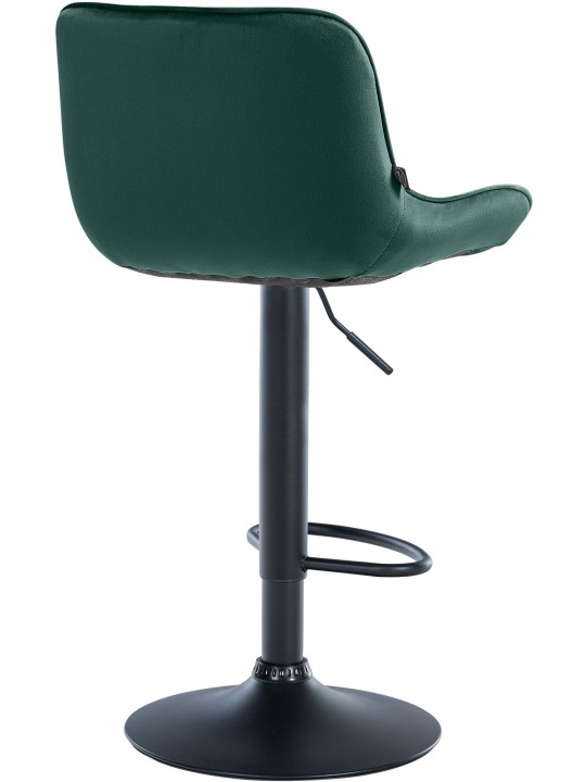 Barkruk Vonore fluweel, groen Barkruk Vonore fluweel, groen