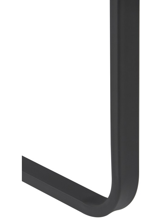 Ligstoel Manea kunstleer, bruin