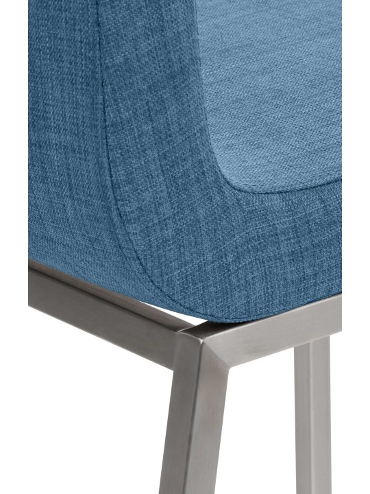 Eetkamerstoel Colmar FABRIC, blauw
