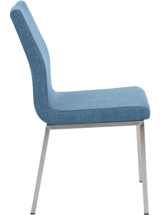 Eetkamerstoel Colmar FABRIC, blauw