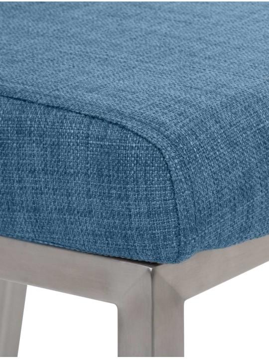 Eetkamerstoel Colmar FABRIC, blauw