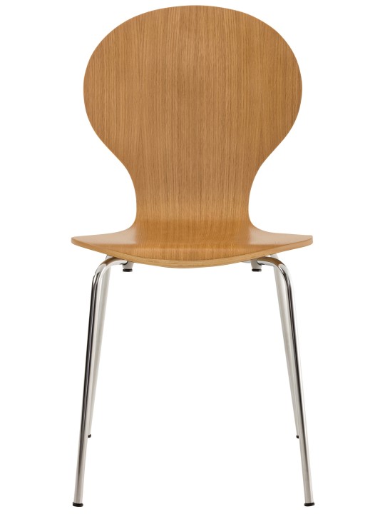 Set van 2 bezoekersstoelen Diego, eiken Set van 2 bezoekersstoelen Diego, eiken