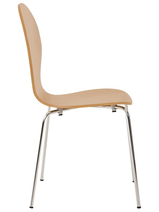 Set van 2 bezoekersstoelen Diego, eiken Set van 2 bezoekersstoelen Diego, eiken