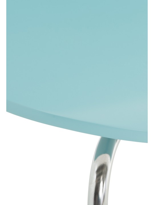 Set van 2 bezoekersstoelen Diego, lichtblauw Set van 2 bezoekersstoelen Diego, lichtblauw