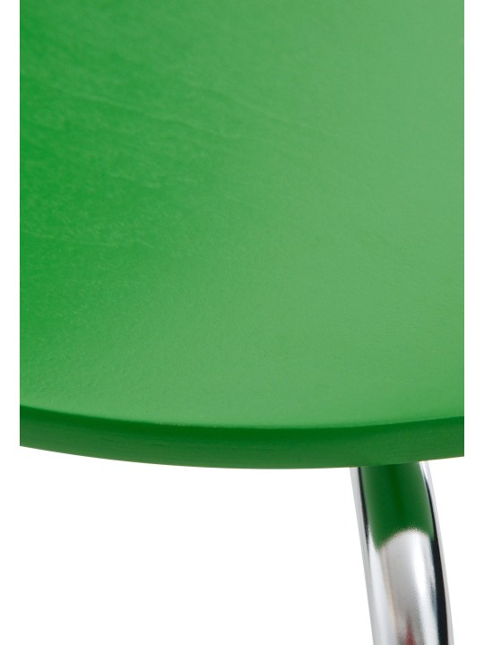 Set van 4 bezoekersstoelen Diego, groen Set van 4 bezoekersstoelen Diego, groen