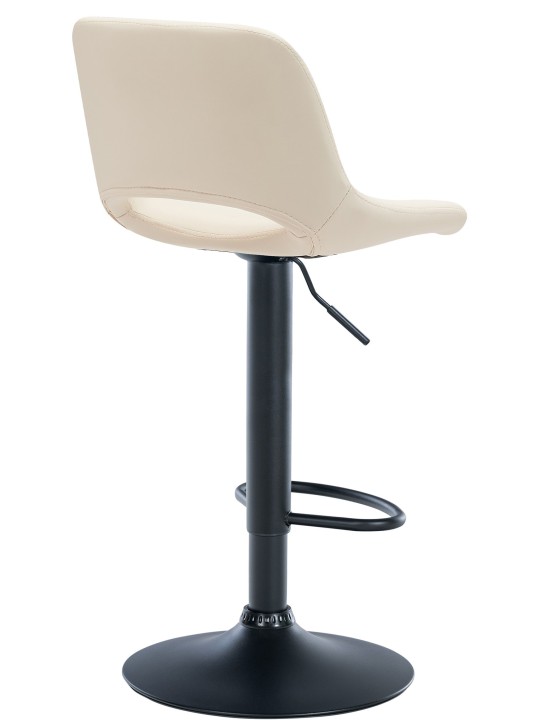 Barkruk Camden kunstleer, crème