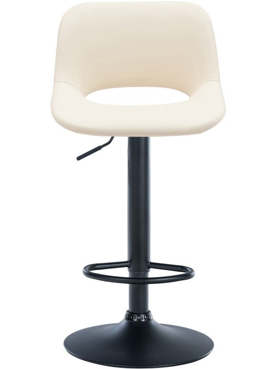 Barkruk Camden kunstleer, crème