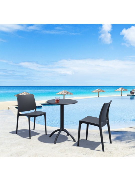 Voorzitter MAYA, zwart