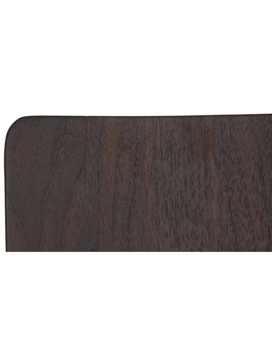 Set van 4 Pepe bezoekersstoelen, walnoot