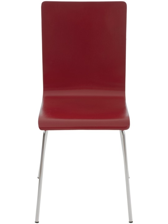 Set van 2 Pepe bezoekersstoelen, rood